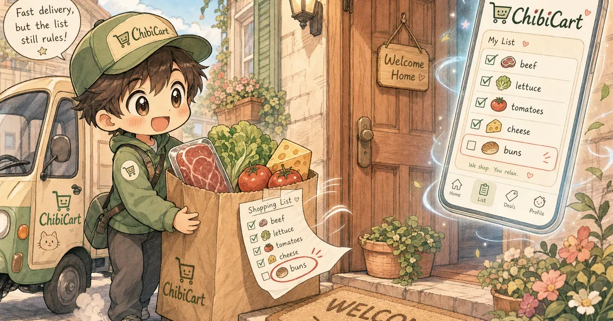 Amazon Will Deliver Groceries in 30 Minutes. You'll Still Forget the Buns.