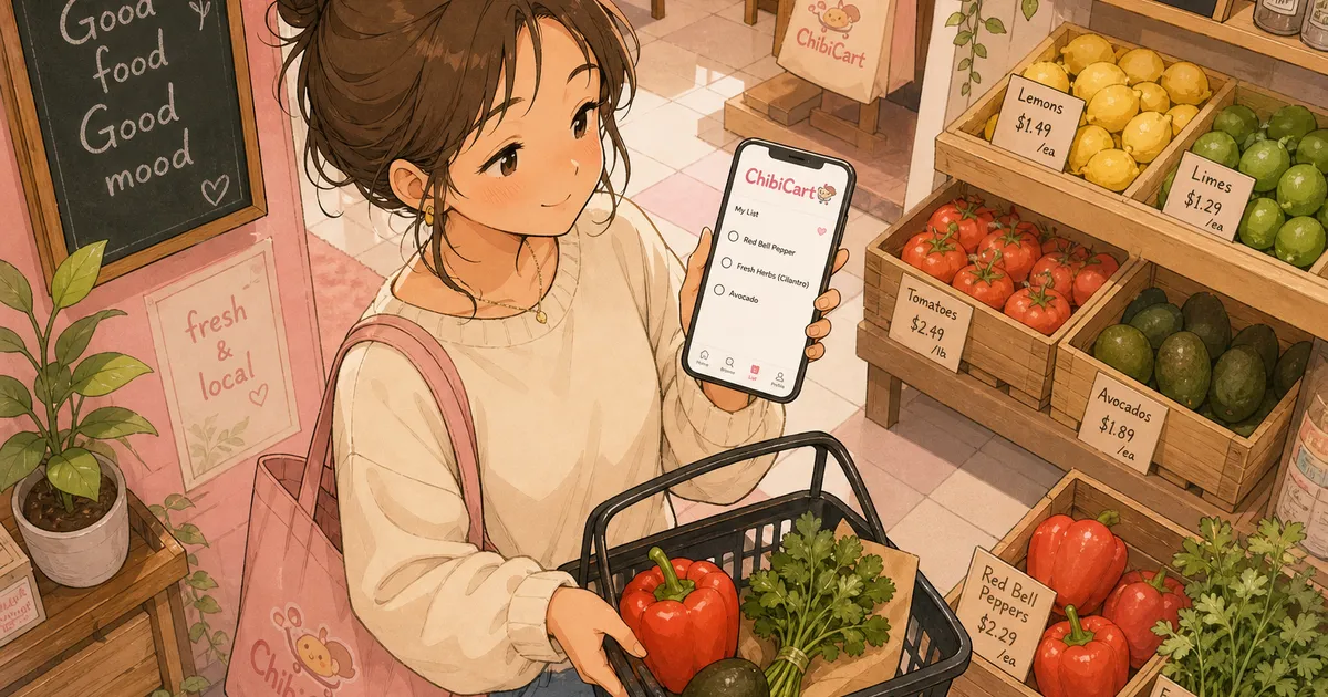 Grocery Shopping for One Doesn't Mean Shopping Alone