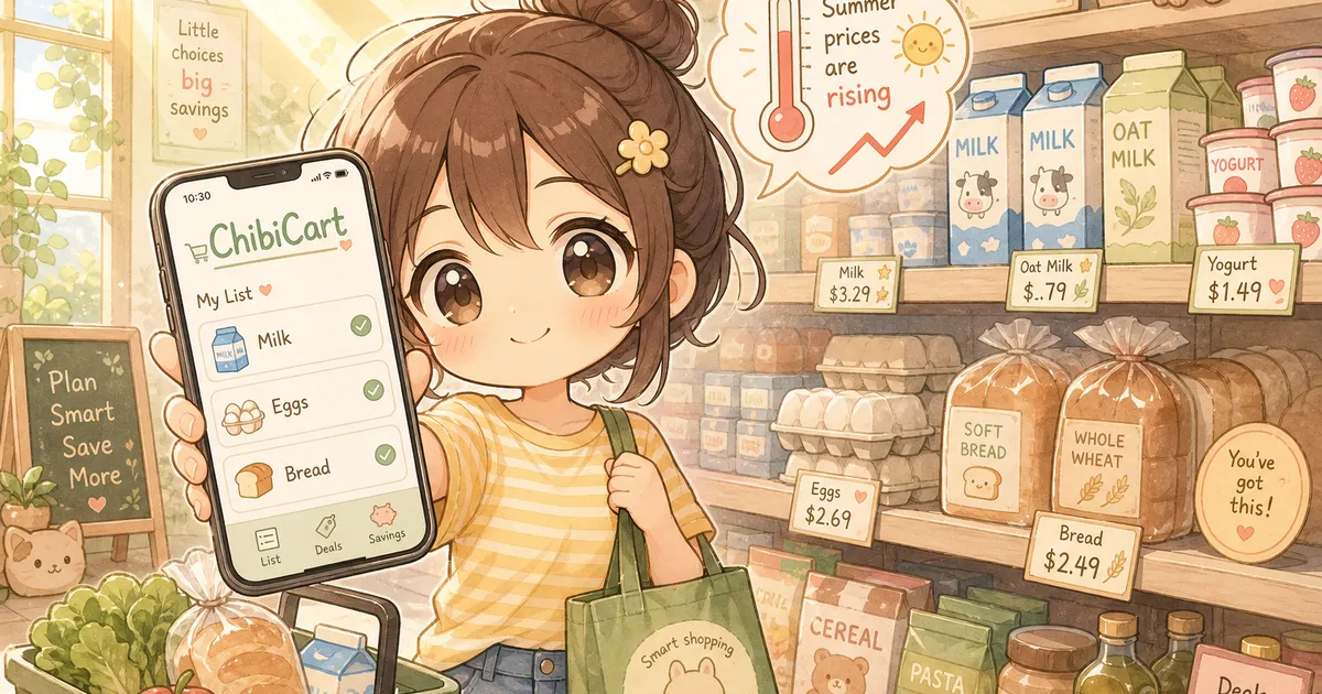 Summer Grocery Prices 2026 Are About to Spike — Here's How a List Helps 🛒