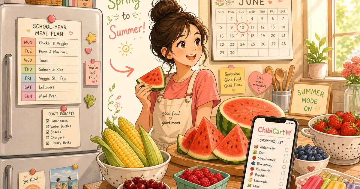 Summer Is About to Break Your Grocery Routine (Here's How to Reset)