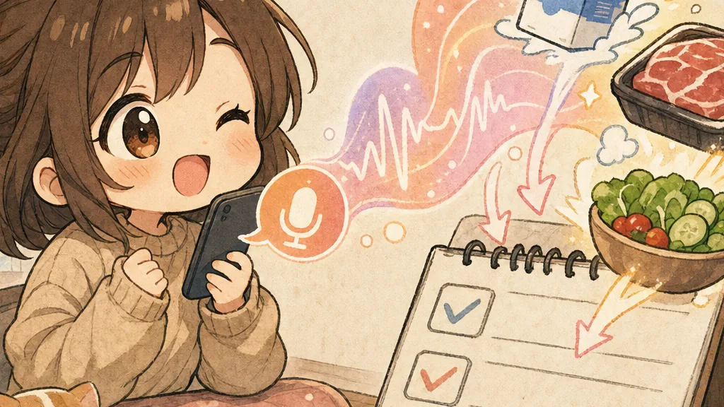 Just Say It: Build Your Shopping List with Your Voice and AI 🎤